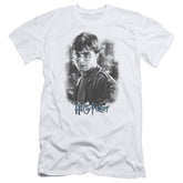 Harry Potter Harry In The Woods Men's Ultra-Soft 30/1 Cotton Slim Short-Sleeve T-Shirt